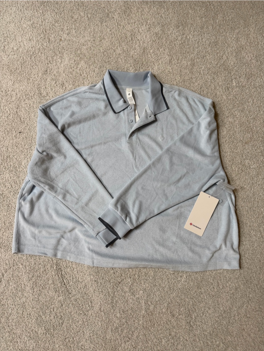 lululemon athletica relaxed Long Sleeve Sleep Polo